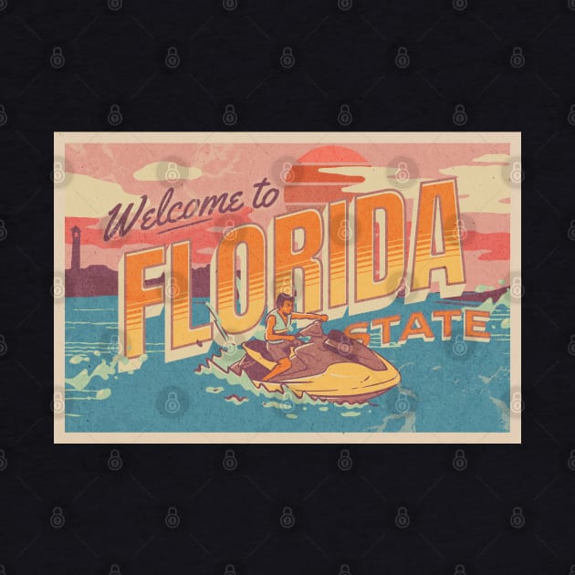 Welcome to Florida retro vintage by SpaceWiz95